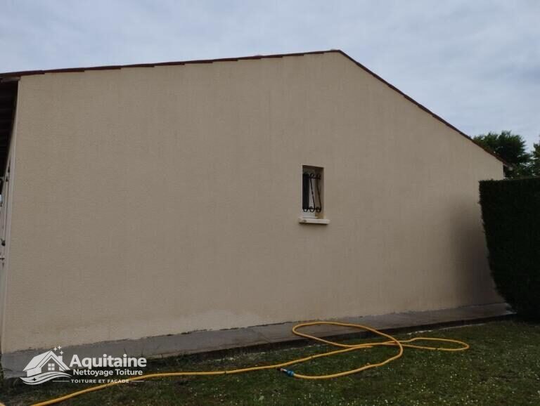 Nettoyage de façade à Libourne - Aquitaine Nettoyage Toiture